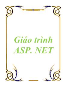 Giáo trình ASP.NET