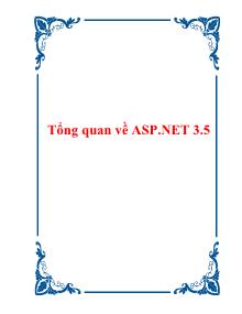 Giáo trình ASP.NET 3.5