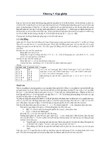 Sáng tạo trong thuật toán và lập trình với ngôn ngữ Pascal và C# - Tập 3 - Chương 3: Cặp ghép