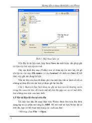 Hướng dẫn sử dụng phần mềm soạn thảo OpenOffice.org - Phần 2