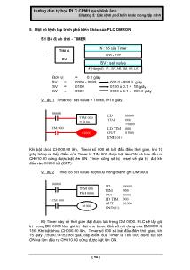 Hướng dẫn tự học PLC CPM1 qua hình ảnh - Chương 5: Các lệnh phổ biến khác trong lập trình
