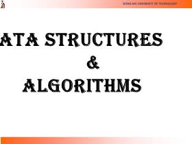 Bài giảng Data Structures & Algorithms - Chương 1: C-Language